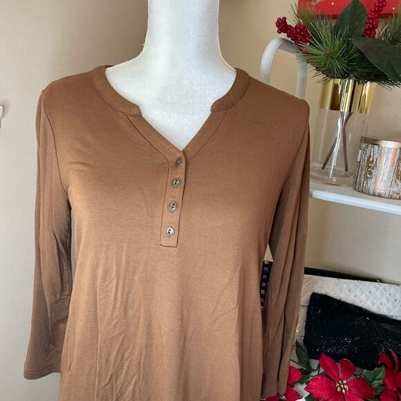 Susan Graver weekend| XSMALL| QVC| long sleeve| super soft| Rayon - Picture 9 of 12